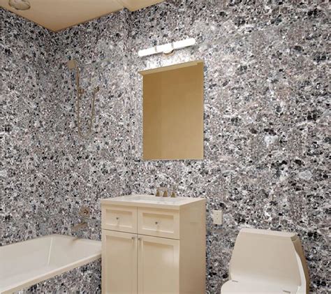 Stone Wallpaper 3d Modern Pvc Imitation Marble Waterproof