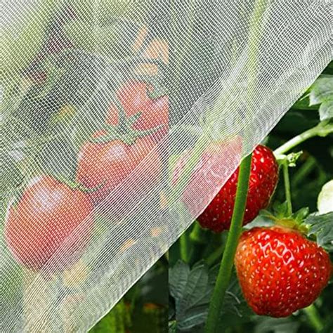 Unves 10x20 Garden Netting Mosquito Netting Plant Covers Insect Bird