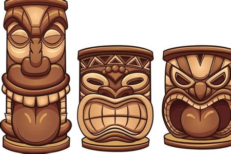 Tiki Vector Art Icons And Graphics For Free Download