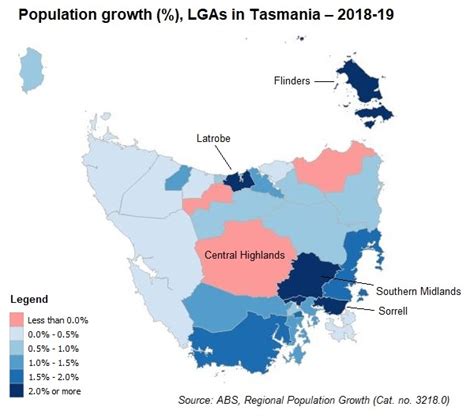 The Demog Blog Recent Population Trends In Tasmania