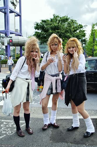 Blonde Japanese Schoolgirls Blonde Japanese Schoolgirls Po Flickr