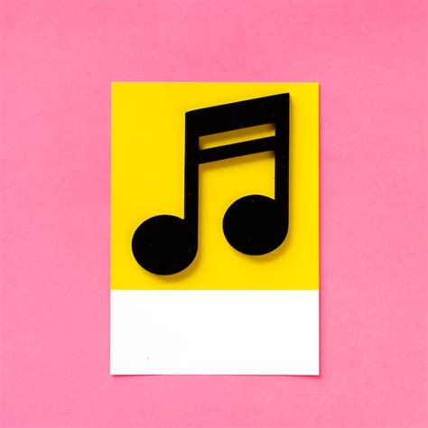 Free Photo Paper Craft Art Of A Musical Note