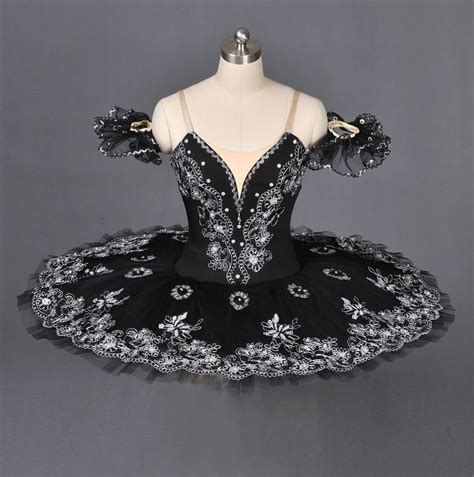 Professional Classical Ballet Tutu Black Swan Performance Dance Costume Ballet Black Swan And