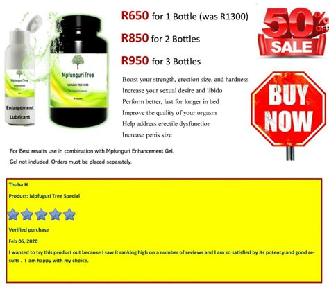 Mpfunguri Tree Special Special By 3 Bottles And Save Today Only