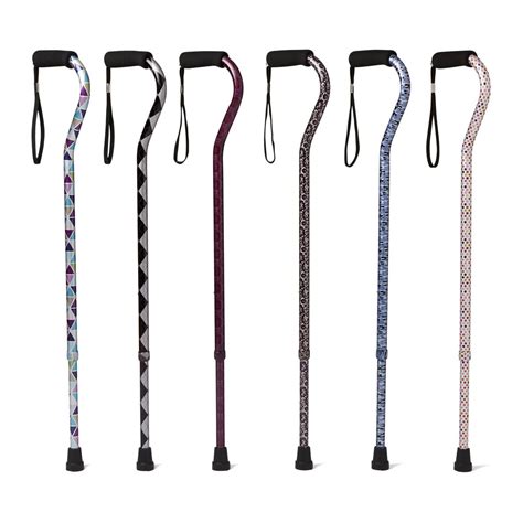 Offset Handle Fashion Canes Variety Pack North Coast Medical