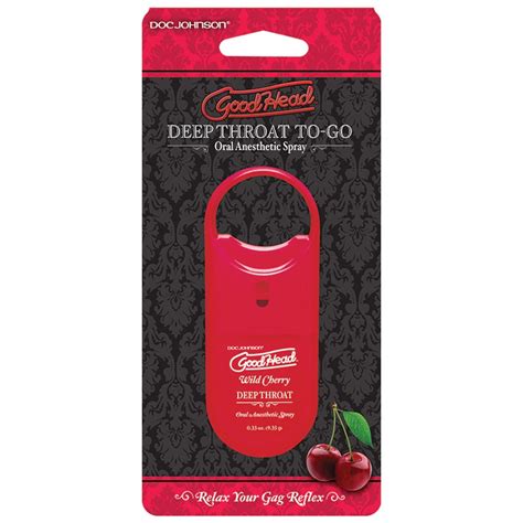 Garganta Profunda Spray Desensibilizador Para Oral Deep Throad To Go