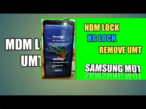 SAMSUNG MDM LOCK SAMSUNG KG LOCK SAMSUNG A013 MDM REMOVE UMT YouTube