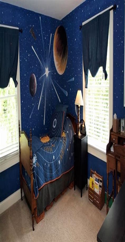 44 Unique Outer Space Themed Bedroom Ideas Boys Space Themed Bedroom