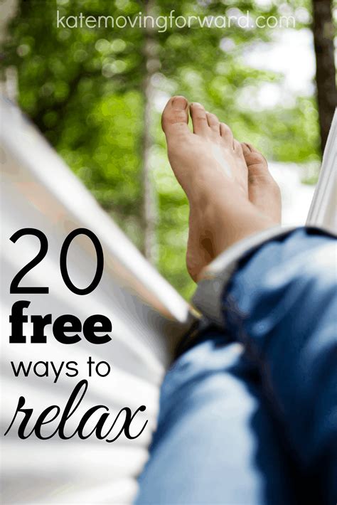 Free Ways To Relax