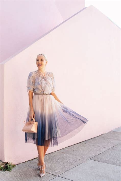 Two Ways To Style Winter Pastels Lombard And Fifth Tulle Skirts