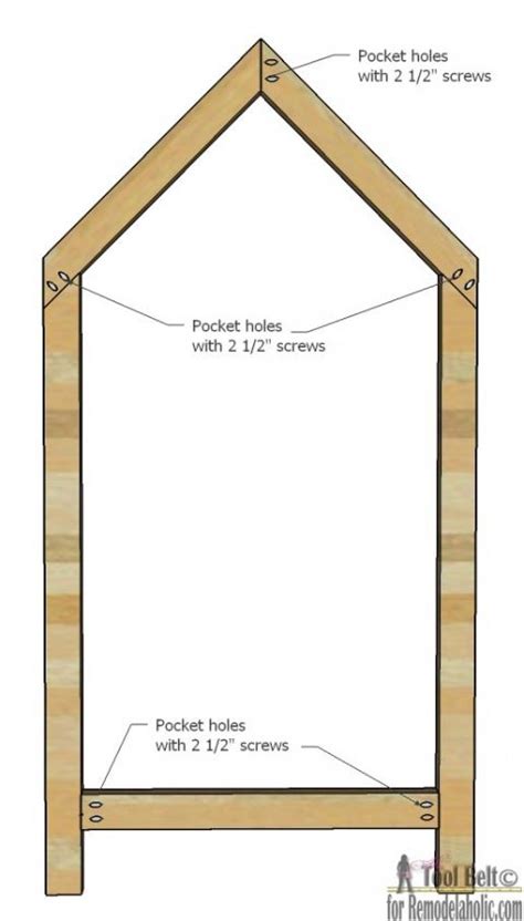 This is the right time to get bored of your old bed because diy expedit queen sized platform bed is here. Free plans to build a kid's bed inspired by this unique house frame twin bed. #remodelaholic # ...