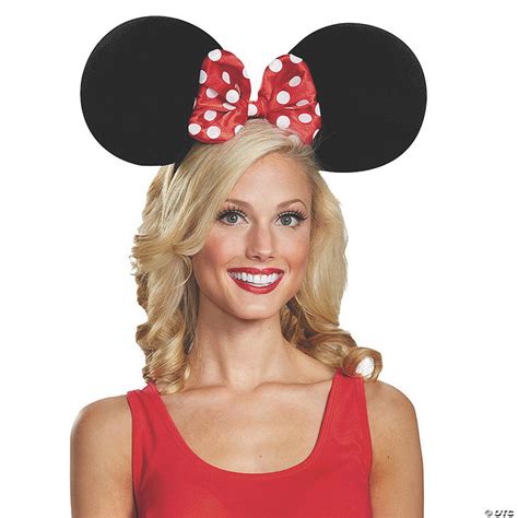 Adults Oversized Minnie Mouse Ears Oriental Trading