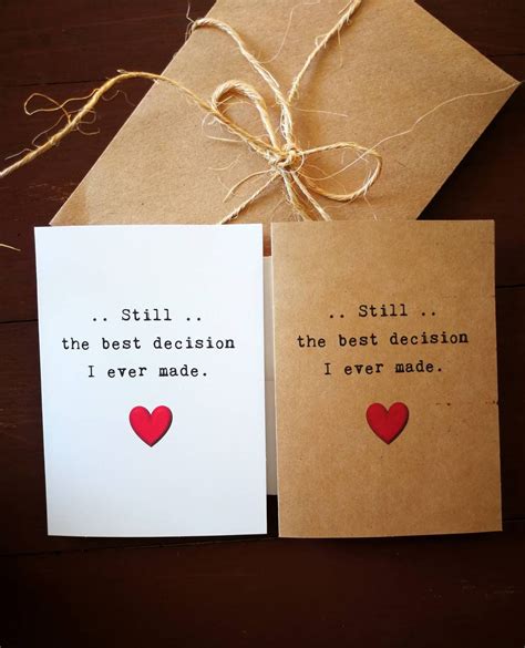 Handmade Valentines Day Card Still The Best Etsy Birthday Cards