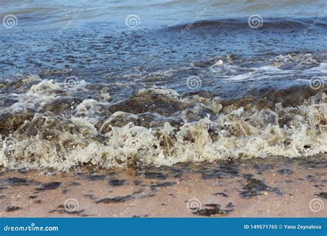 Storm At Sea Raging Waves Dirty Water Stock Image Image Of Natural
