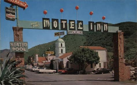 The Motel Inn San Luis Obispo Ca Postcard