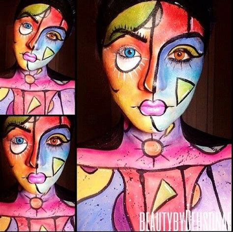 Awesome Picasso Makeup Body Art Painting Body Painting Art Costume