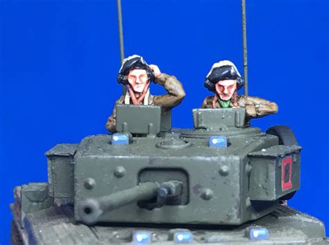 172 Ww2 Gb Tank And Afv Crew Pk Of 10 Sands Models