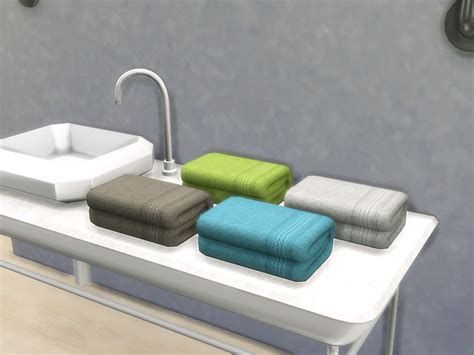 The Sims Resource Bathroom Zing Folded Towel