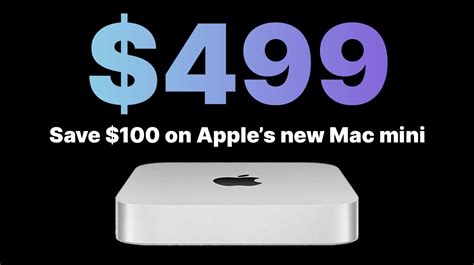 Amazon ลดราคา Mac Mini M2 ของ Apple เหลือ 499 ดอลลาร์ ซึ่งเป็นราคาที่