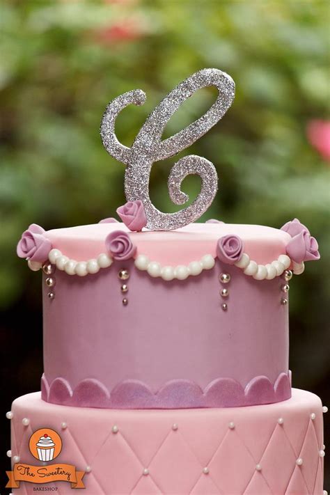 Pink And Purple Birthday Cake Cake By The Sweetery By Cakesdecor