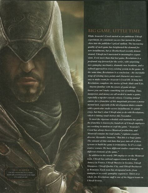Assassins Creed Revelations Scans De La Revista Game Informer