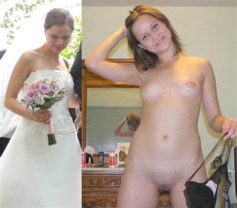 Brides Getting Dressed Nude