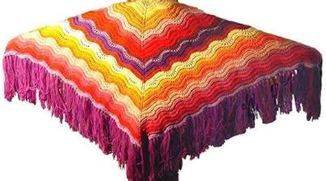 Get fan scarf at target™ today. Knitted Comfort Shawl With Feather And Fan Pattern [FREE ...