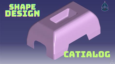Shape Design Catialog Catia V5 Youtube