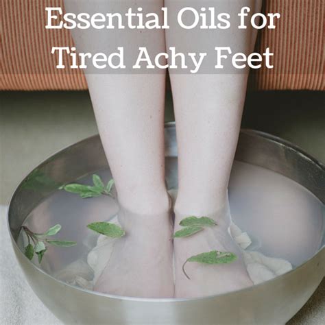 Essential Oils For Tired Achy Feet Ramblings Of A Bad Domestic Goddess Foot Soak Recipe