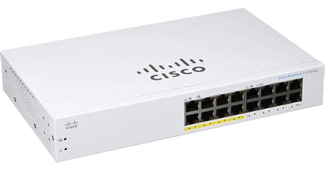 Switch Cisco Gigabit Ethernet Business 110 16 Puertos 101001000mbps