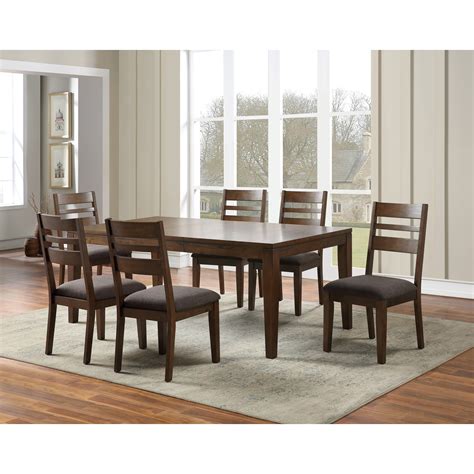 Steve Silver Stratford St 500t6x500s Casual 7 Piece Table And Chair