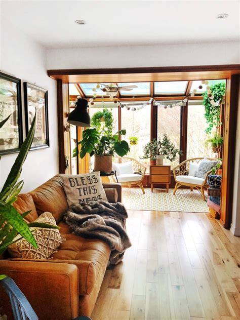 This Bright Boho House Has 75 House Plants All With Their