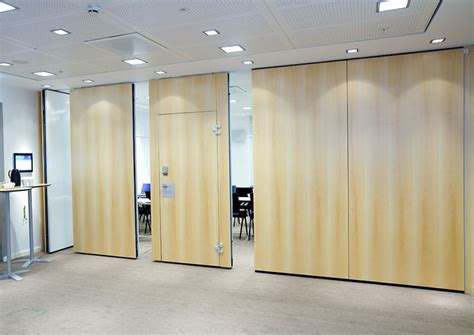 Customized Commercial Office Partition Wall Mdf Folding Acoustic