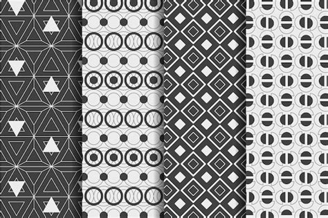 Premium Vector Minimal Geometric Pattern Collection