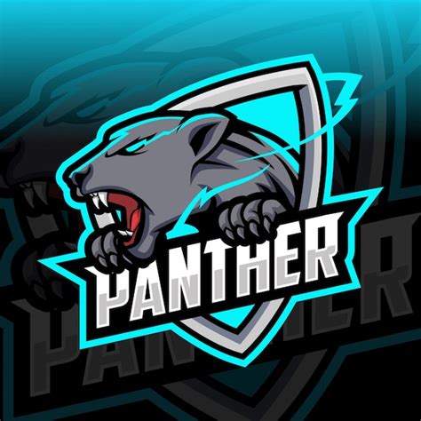Premium Vector Panther Mascot Esport Logo