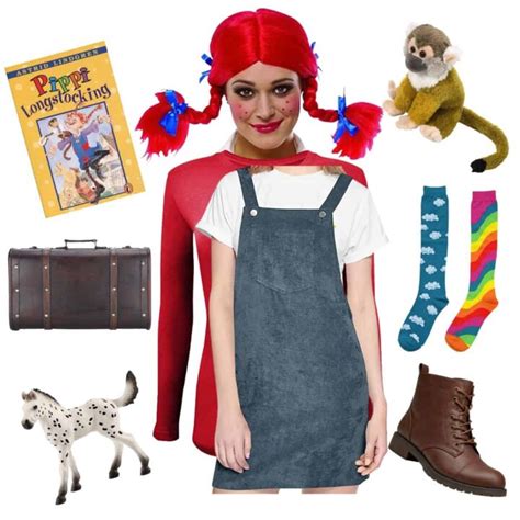 Diy Pippi Longstocking Costume For Adults Cheap And Easy