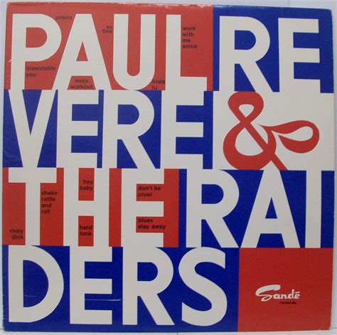 Paul Revere And The Raiders By Paul Revere And The Raiders Lp With