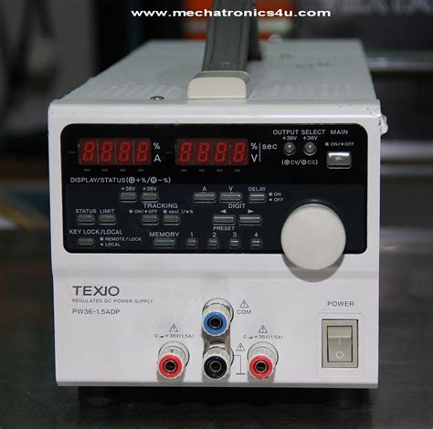 texio kenwood pw36 1 5adp dc sources power supplies