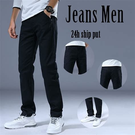 Ready Stock Seluar Slack Lelaki Long Pants Men Black Jeans Men Chinos