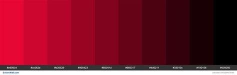 Red Color Palette Hex Code Msar Blogs Frame Store