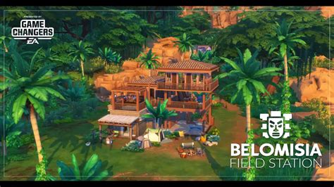 The Sims 4 Jungle Adventure Belomisia Rebuild Youtube