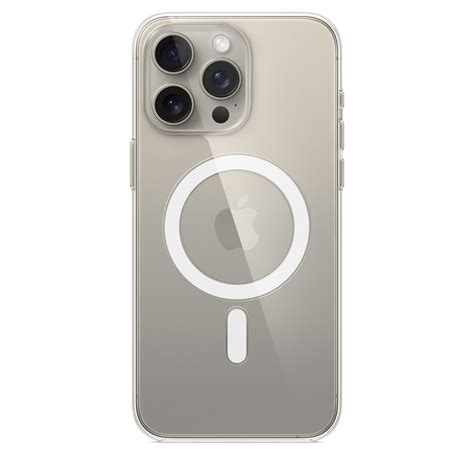 Iphone 15 Pro Max Clear Case Mit Magsafe Apple De
