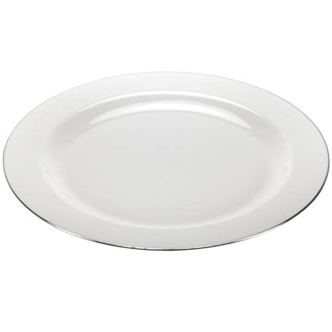 S10 Whitesilver Dinner Plate At Home