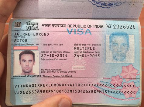 Start with my visa application for india. Cómo tramitar el visado para India | Non gogoa han zangoa