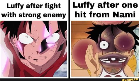 Luffy After Fight I Luffy After One With Strong Enemy I Hit From Nami