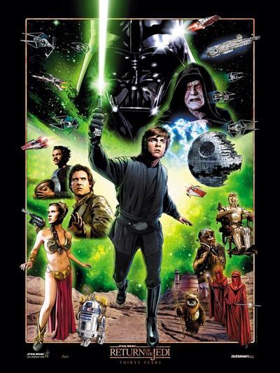 Return Of The Jedi 30th Anniversary Star Wars Celebration Vi Limited
