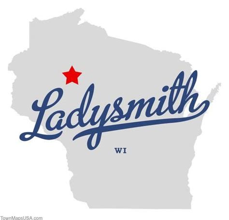 Map Of Ladysmith Wisconsin Wi Ladysmith Wisconsin Map