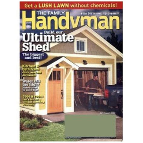 Maybe you would like to learn more about one of these? Family Handyman Magazine-08790 - The Home Depot