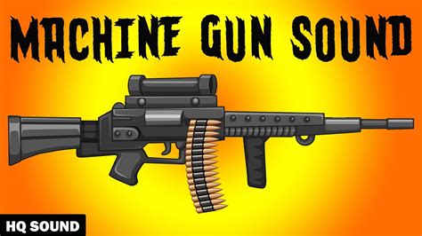 Machine Gun Sound Effect In Hq ~ Non Copyright Noise Of Gun Fire Youtube