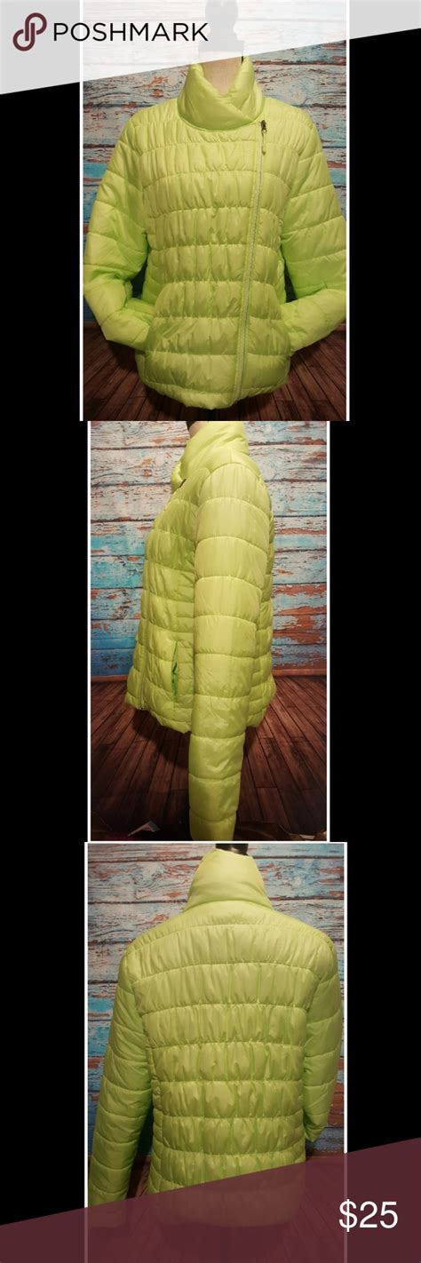 Check spelling or type a new query. Exertek Neon Green Puffer Jacket - Size Large NWOT The ...